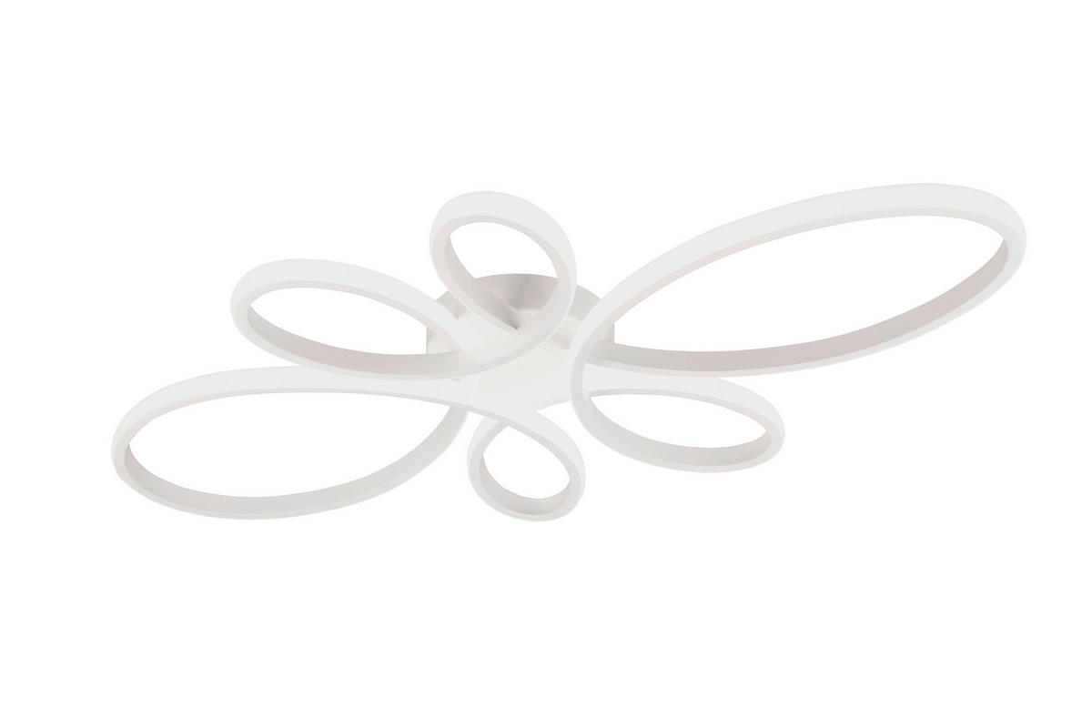 LED-DECKENLEUCHTE    83/7,5/45,5 cm  - Weiss, Konventionell, Kunststoff/Metall (83/7,5/45,5cm) - Trio Leuchten