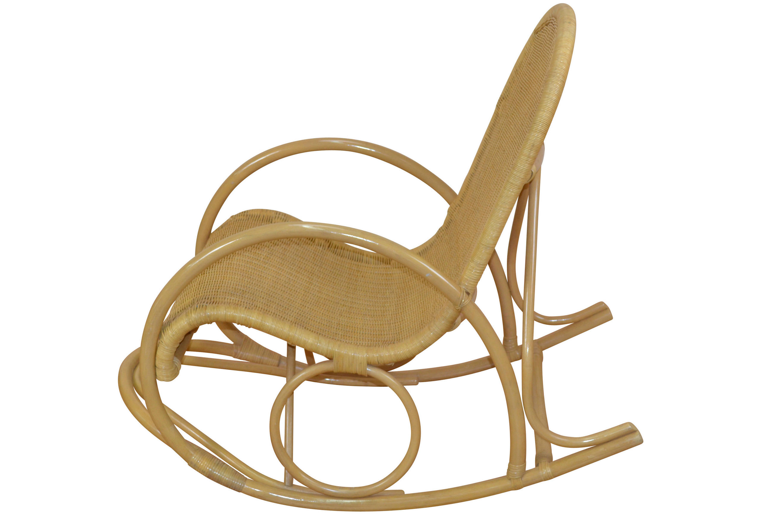 SCHAUKELSTUHL in Beige  - Beige, Natur, Holz (60/100/116cm) - MID.YOU