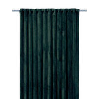 HOTOVÝ ZÁVĚS, zatemnění, 135/280 cm - tmavě zelená, Basics, textil (135/280cm) - Svanefors