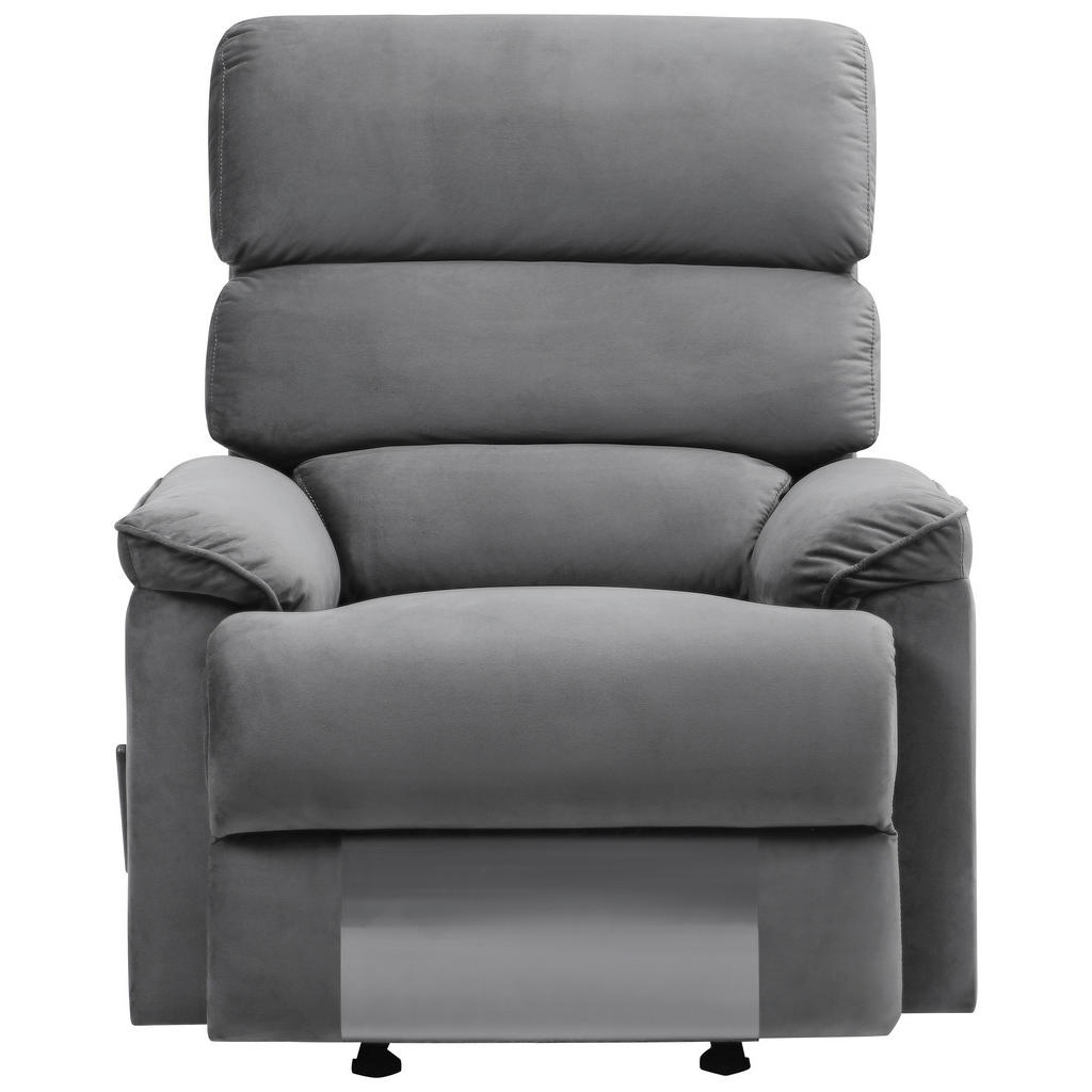 Thumbnail - Mid.you Schaukelstuhl, Dunkelgrau, Textil, 90x105x100 cm, Relaxfunktion, Wohnzimmer, Sessel, Schaukelstühle