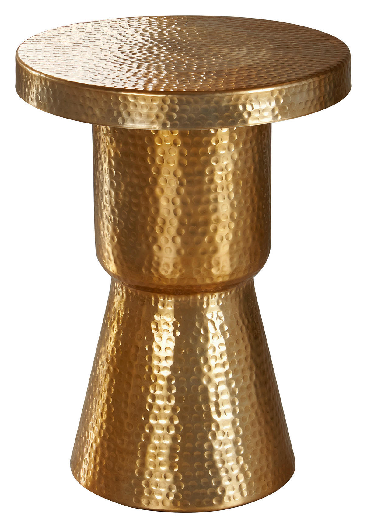 Mid.you Beistelltisch Gold 43x59x43 cm