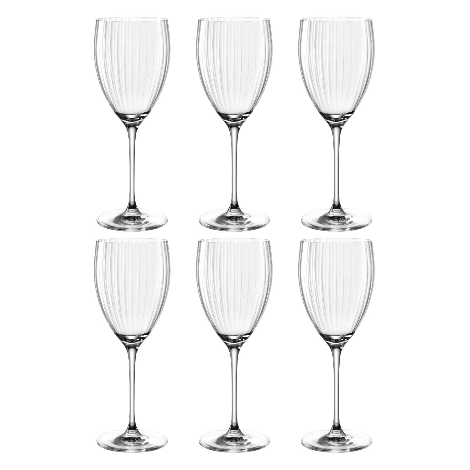 GLÄSERSET Poesia 6-teilig  - Transparent, Trend, Glas (8,5/23/8,5cm) - Leonardo