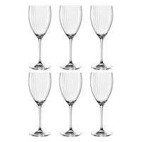 GLÄSERSET Poesia 6-teilig  - Transparent, Trend, Glas (8,5/23/8,5cm) - Leonardo
