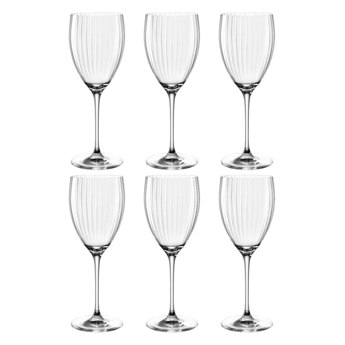 GLÄSERSET Poesia 6-teilig  - Transparent, Trend, Glas (8,5/23/8,5cm) - Leonardo