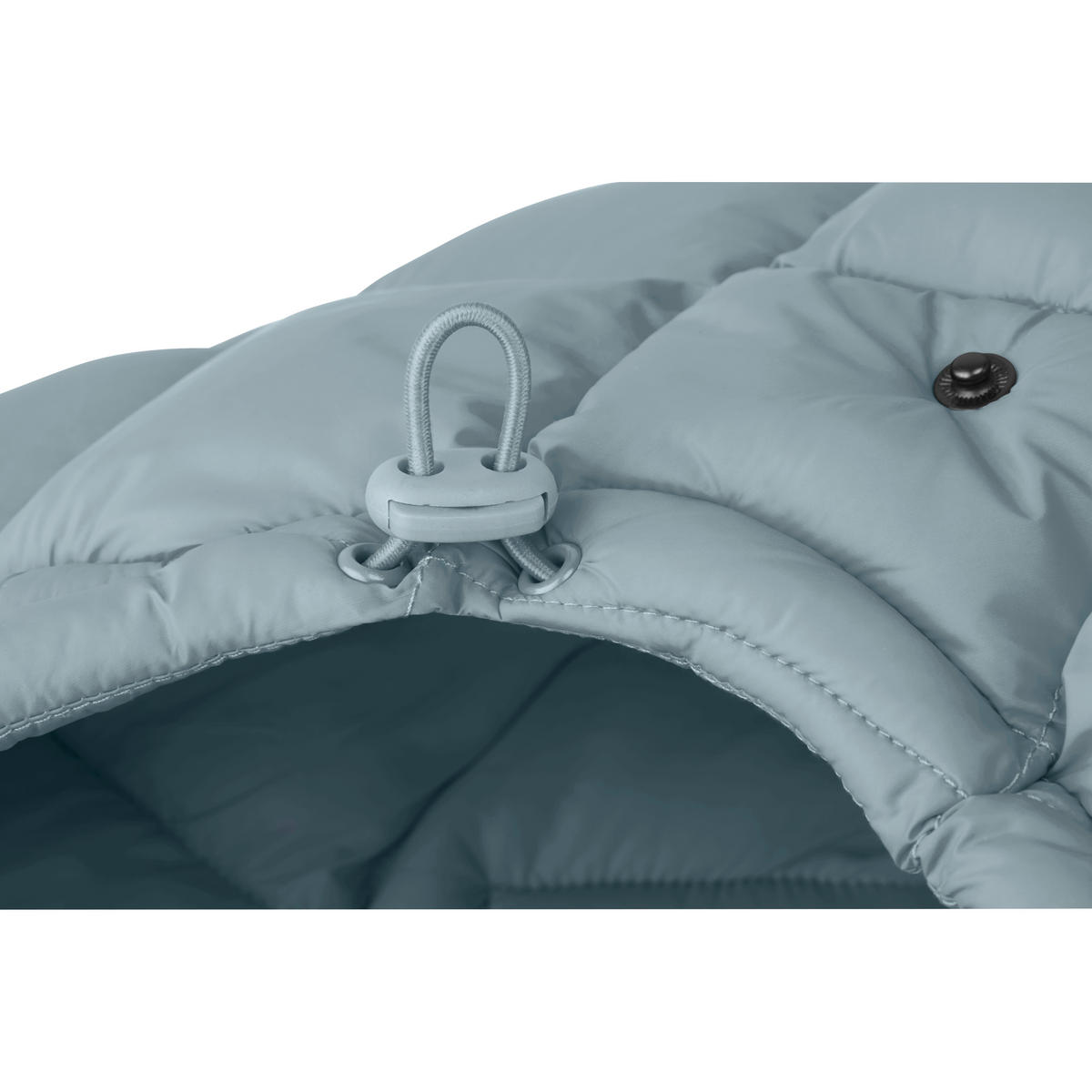 FUßSACK Snogga 2  - Pastellblau, Basics, Textil (90/50/20cm) - cybex GOLD