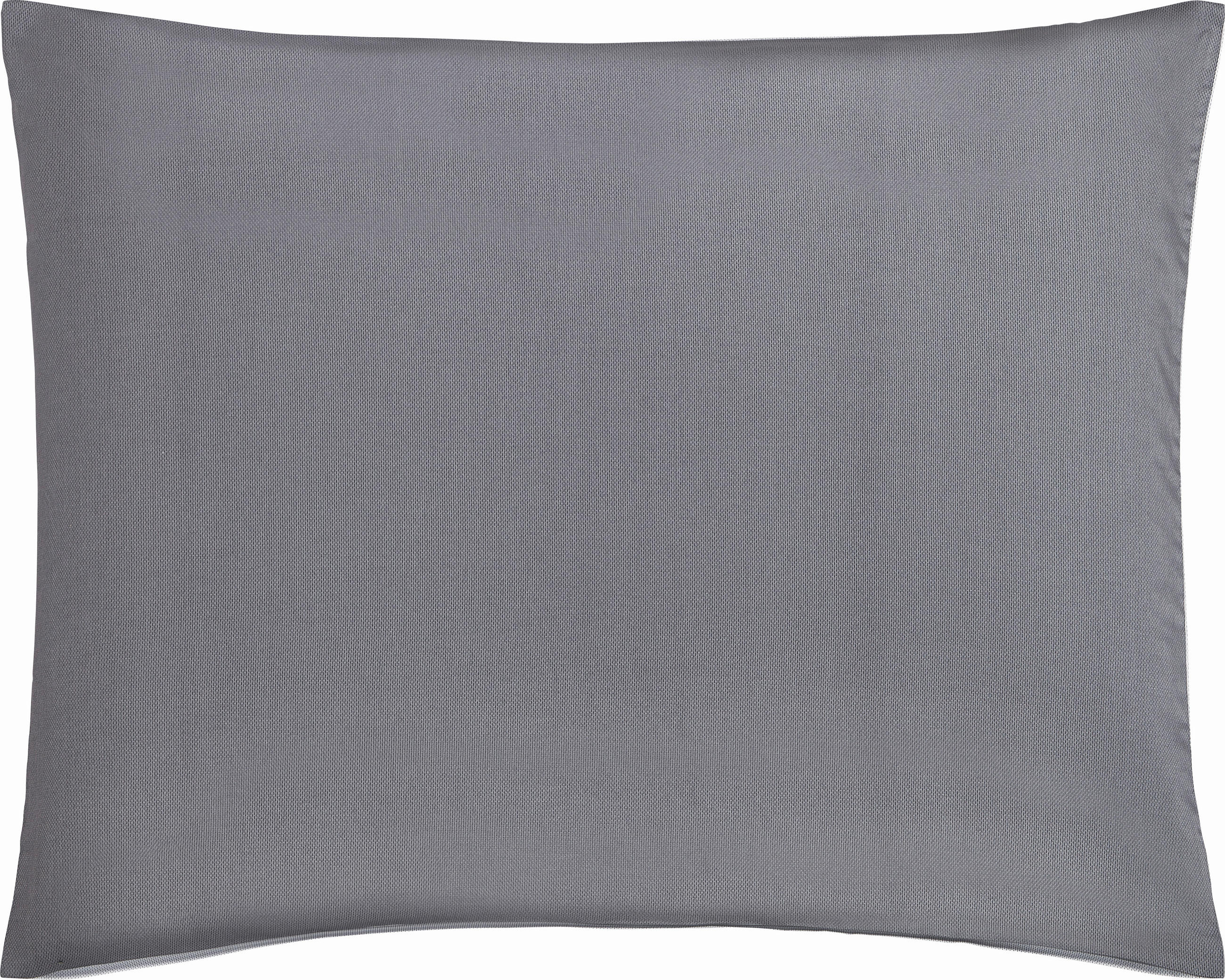 KOPFKISSENBEZUG Purity 50/70 cm  - Anthrazit/Grau, Design, Textil (50/70cm) - Joop!
