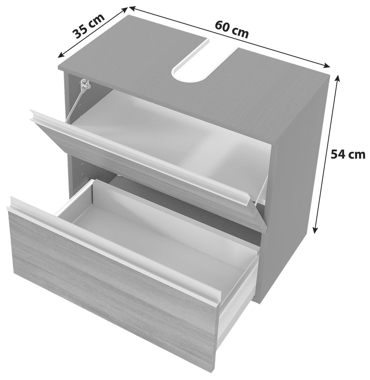 Waschbeckenunterschrank (60cm ordern breit) online