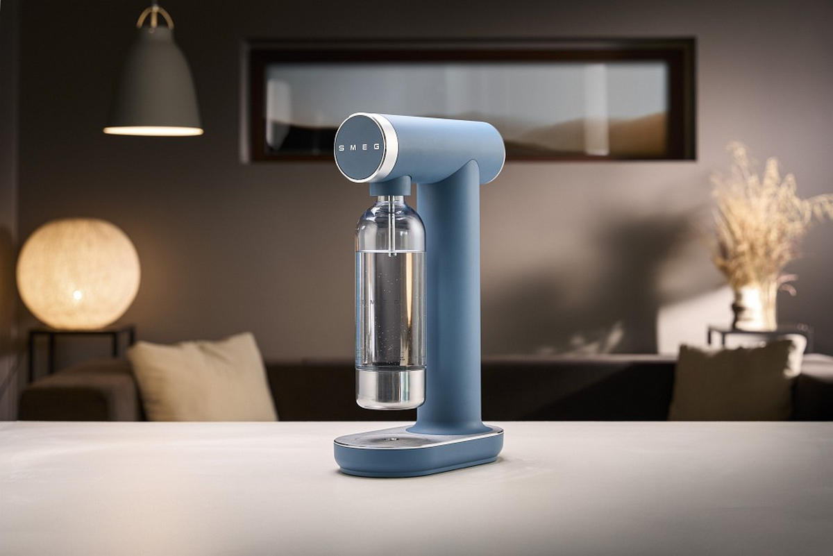 WASSERSPRUDLER COLLEZIONE  - Blau, Basics, Metall - SMEG