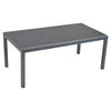 GARTENTISCH 190/100/75 cm Metall rechteckig  - Silberfarben, MODERN, Glas/Metall (190/100/75cm) - Gardenson