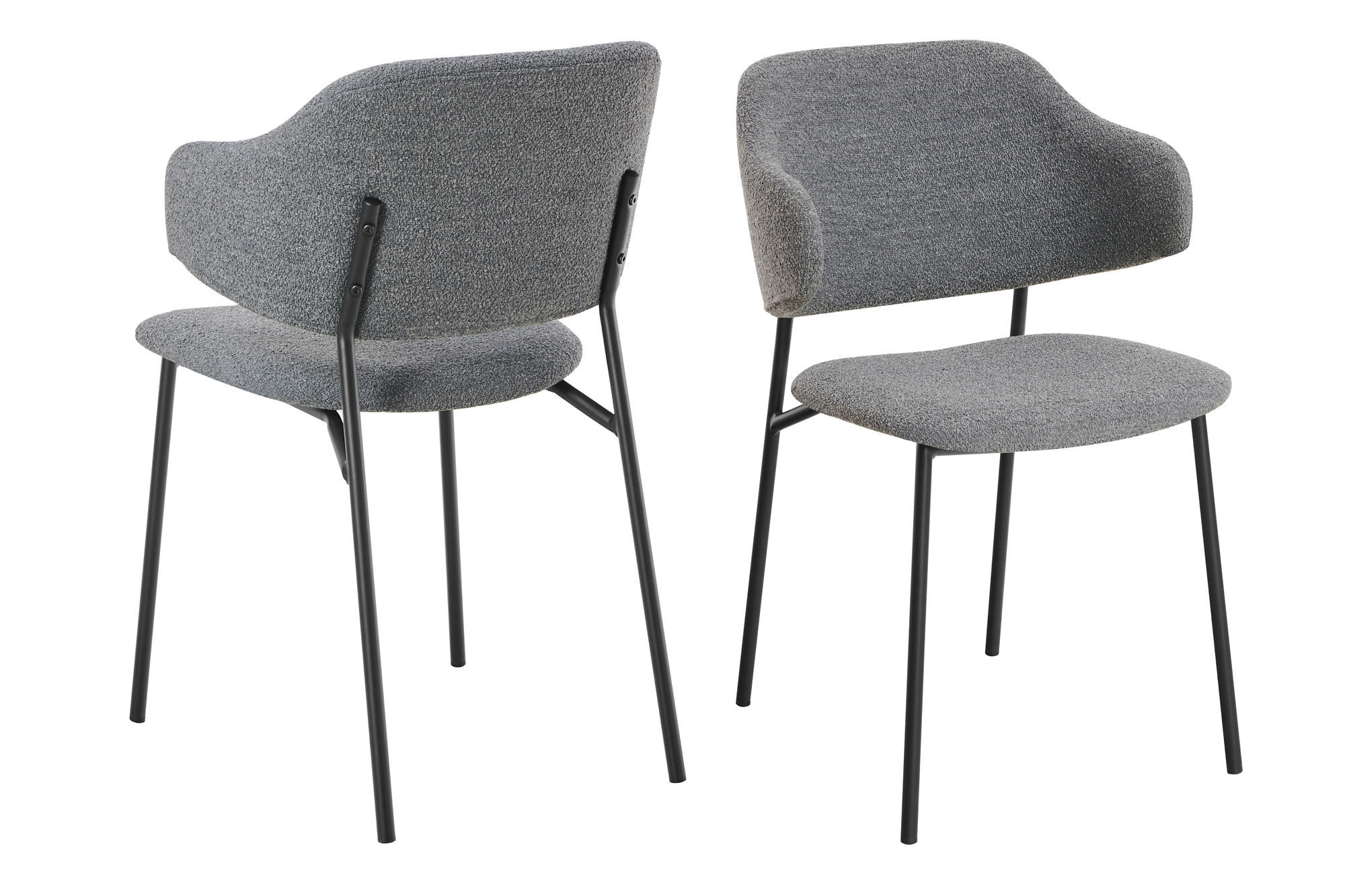 MID.YOU SADA ŽIDLÍ S PODRUČKAMI 2 kusy