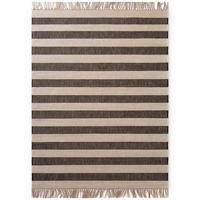 JUTETEPPICH Wohnzimmer 160/230 cm Handloom 1.0 Creme, Schwarz rechteckig  - Creme/Schwarz, Basics, Textil (160/230cm) - Hanse Home