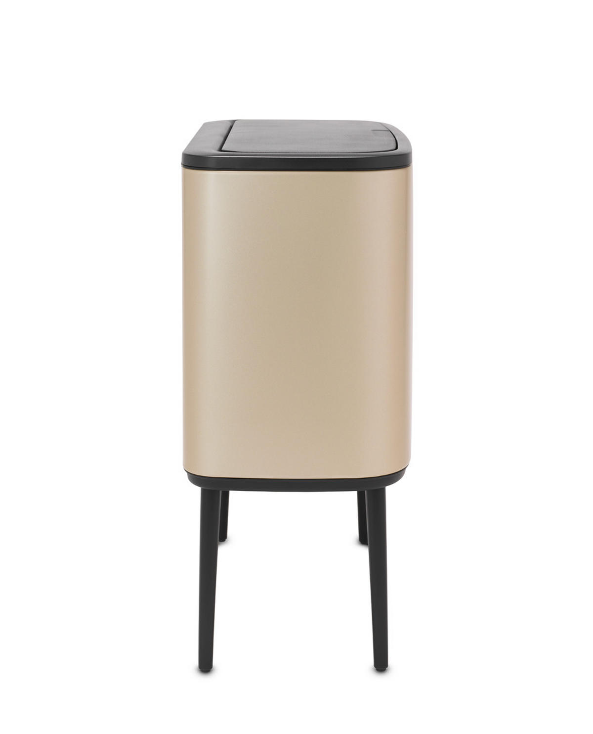KOŠ ZA SMETI - zlate barve, Basics, umetna masa (54/68/31.5cm) - Brabantia