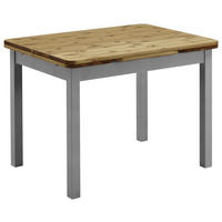 ESSTISCH in Holz 104-154/74/77 cm  - Laugenfarbig/Grau, ROMANTIK / LANDHAUS, Holz (104-154/74/77cm) - Boxxx