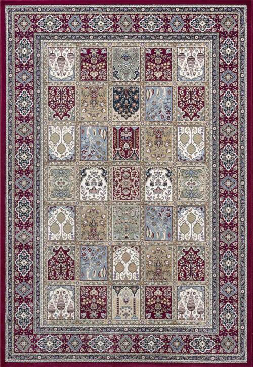 Novel Webteppich Ferrara Rot 80x150 cm