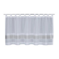 KURZGARDINE  140/60 cm  - Taupe, Basics, Textil (140/60cm)