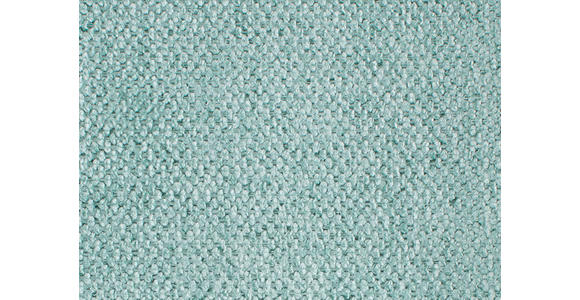 WOHNLANDSCHAFT Mintgrün Webstoff  - Schwarz/Mintgrün, Design, Textil/Metall (208/344/180cm) - Dieter Knoll