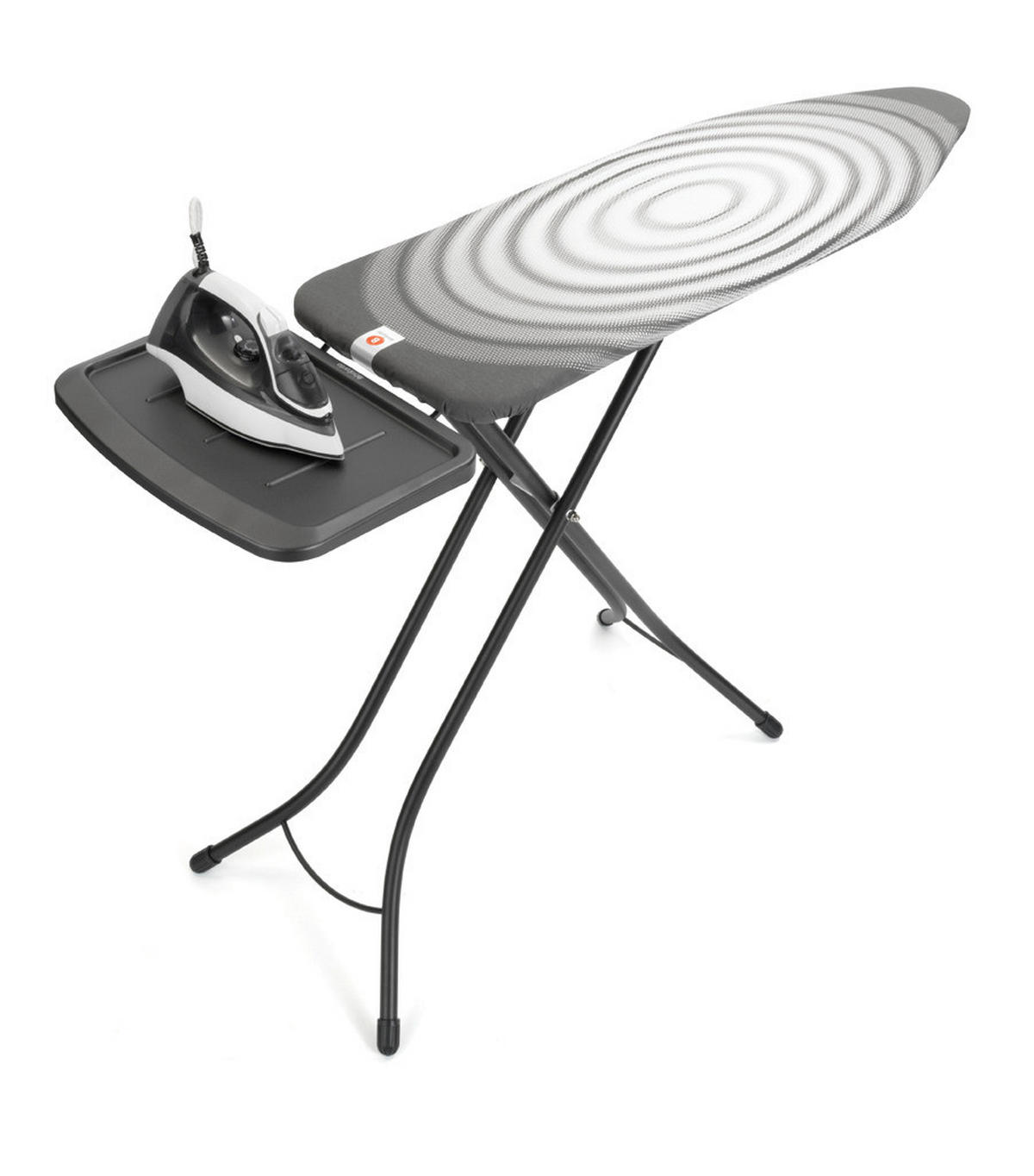 BÜGELBRETT - Weiss/Grau, Basics, Textil (38/124/7.5cm) - Brabantia