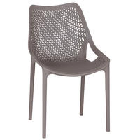 GARTENSTUHL Taupe  - Taupe, Basics, Kunststoff (60/81/50cm) - Siena Garden