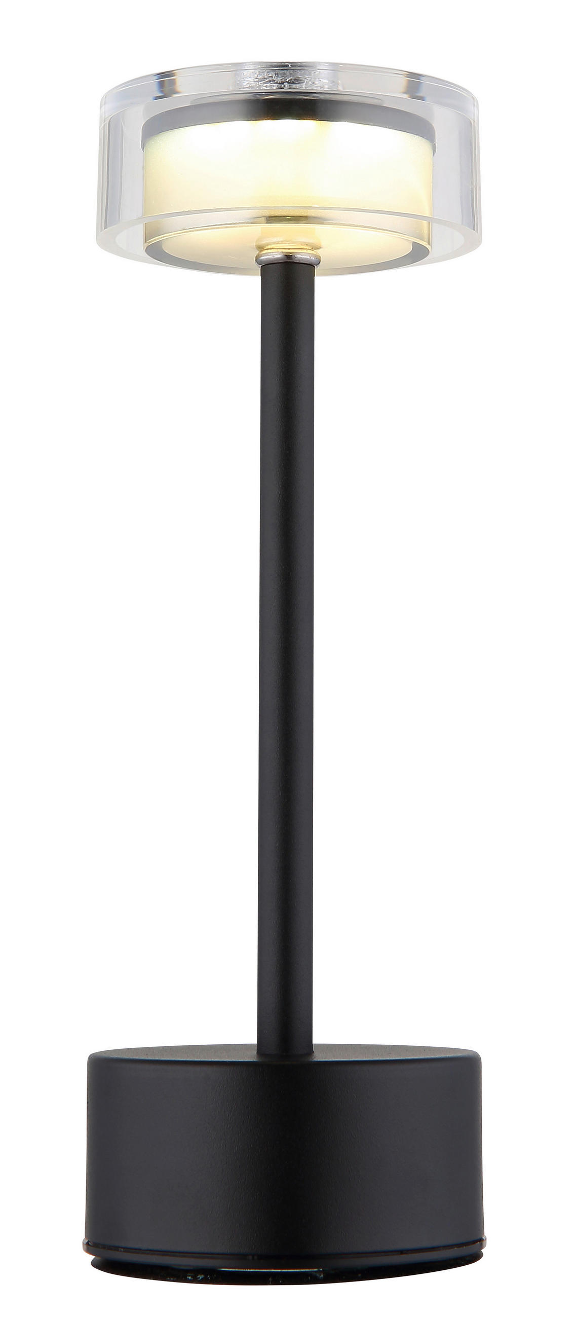 NAMIZNA SVETILKA ZA POLNJENJE  SHIRA      8/23,5 cm       - črna/siva, Design, kovina/umetna masa (8/23,5cm) - Globo
