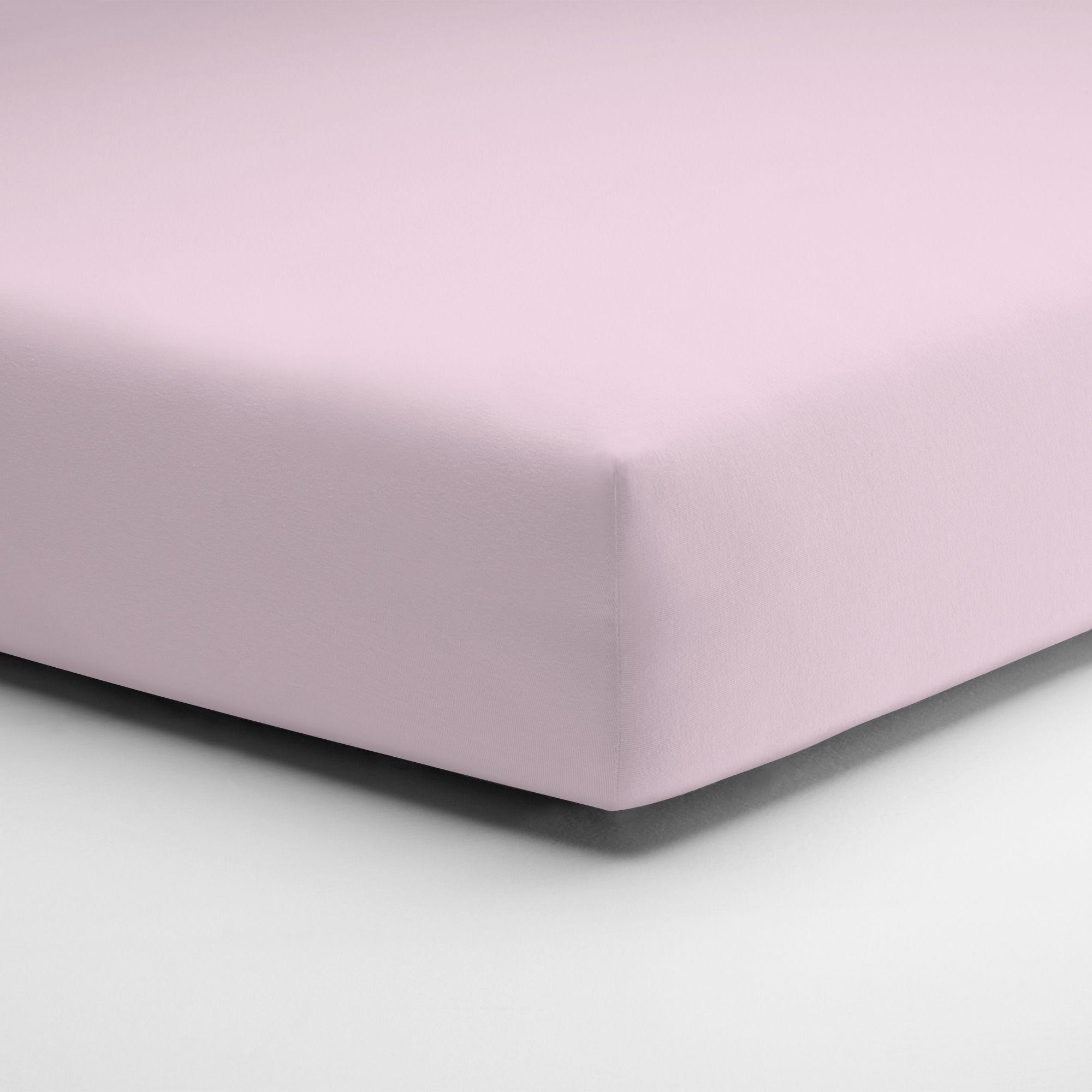 PLAHTA S GUMICOM 100/200 cm  BASIC  - svijetlo ružičasta, Basics, tekstil (100/200cm) - Schlafgut
