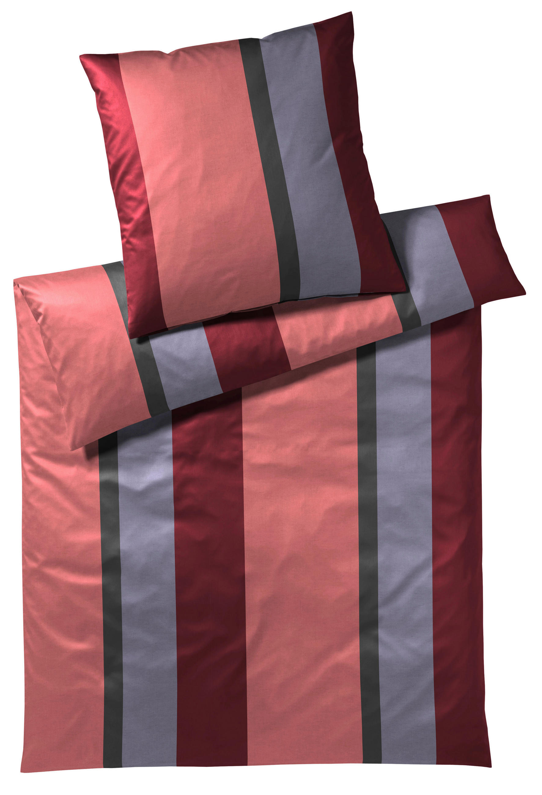 BETTWÄSCHE Set Perkal 200/200 cm  - Koralle, Basics, Textil (200/200cm) - Yes for bed