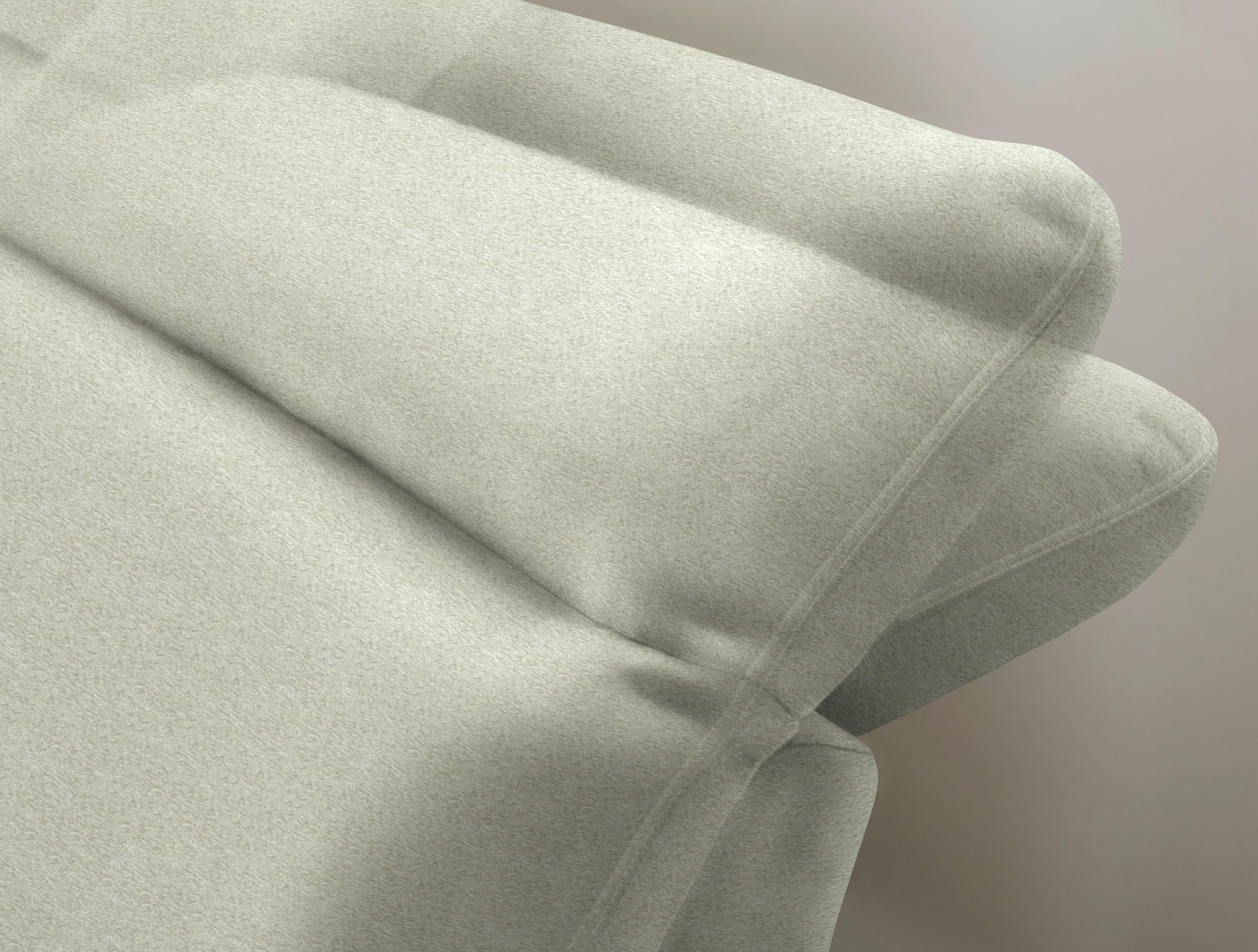 Thumbnail - Stylife Ecksofa, Greige, Textil, 4-Sitzer, Ottomane links, L-Form, 288x179-202 cm, Stoffauswahl, seitenverkehrt erhältli...