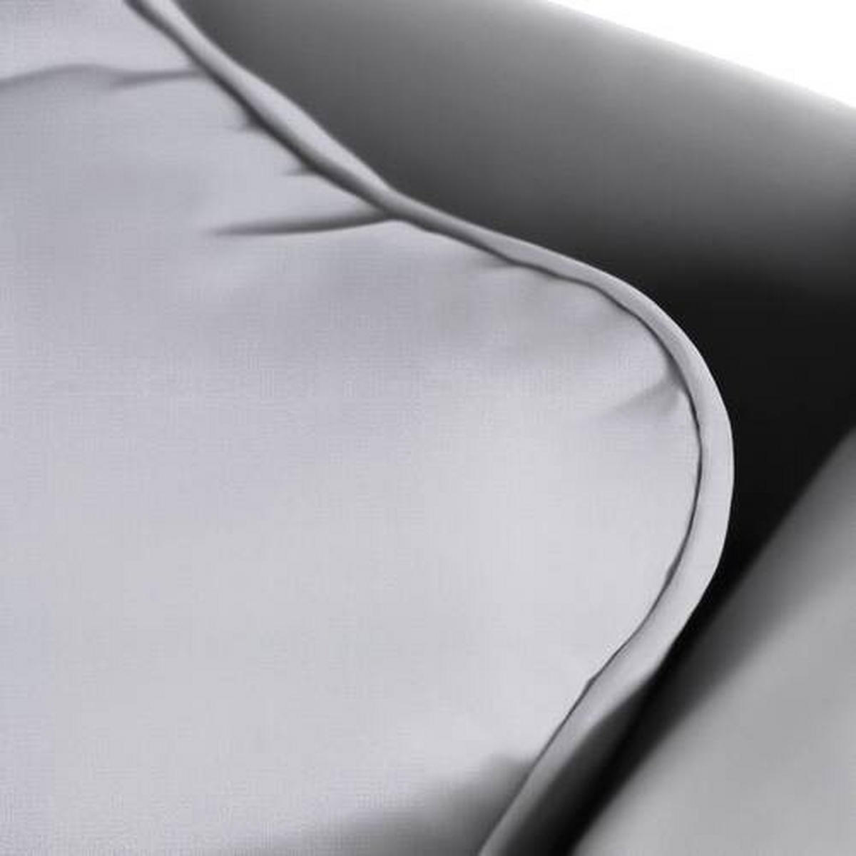 RÉCAMIERE Hellblau Mikrofaser  - Eichefarben/Hellblau, LIFESTYLE, Holz/Textil (176/85/88cm) - Xora