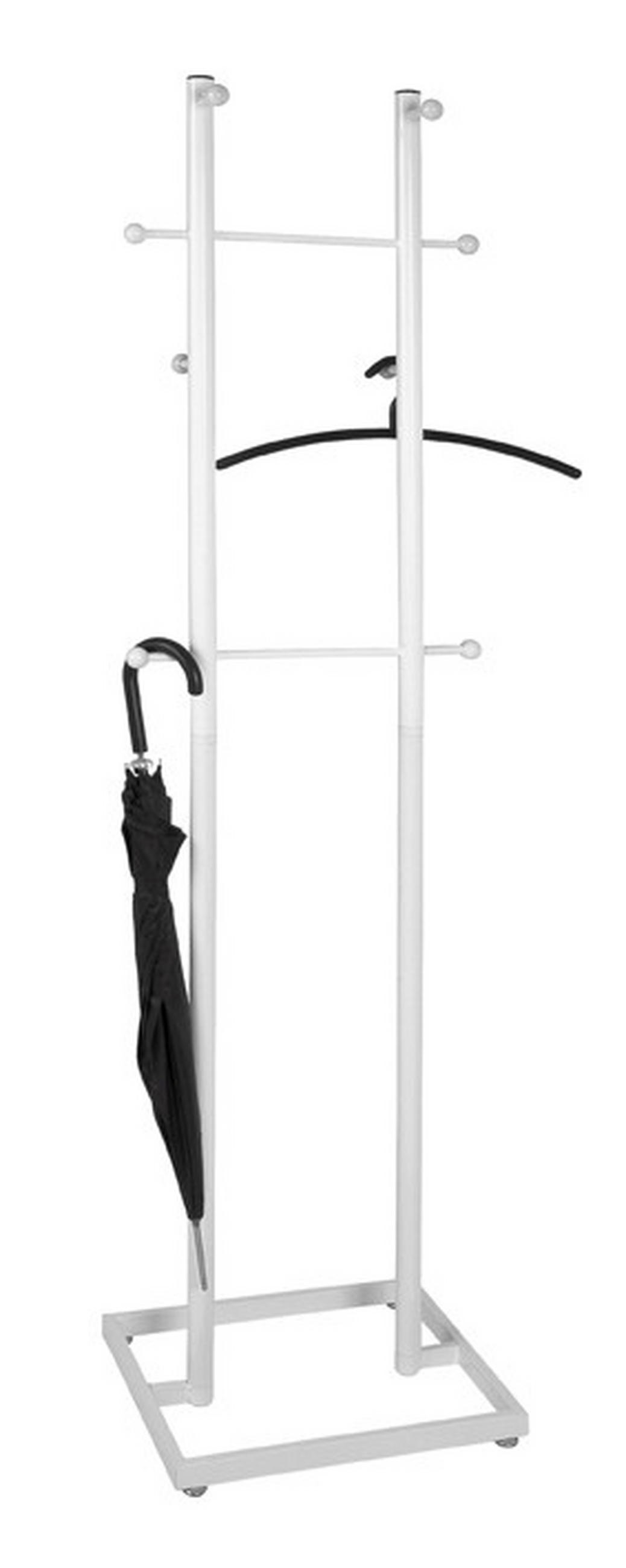 Cuier Tip Pom alb, 46/179/34 cm   - alb, lemn/metal (46/179/34cm) - Carryhome