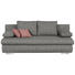SCHLAFSOFA in Textil Braun, Grau - Chromfarben/Rostfarben, Design, Kunststoff/Textil (205/88/96cm) - Ti`me SCHLAFSOFA in Textil Braun, Grau - Chromfarben/Rostfarben, Design, Kunststoff/Textil (205/88/96cm) - Ti`me