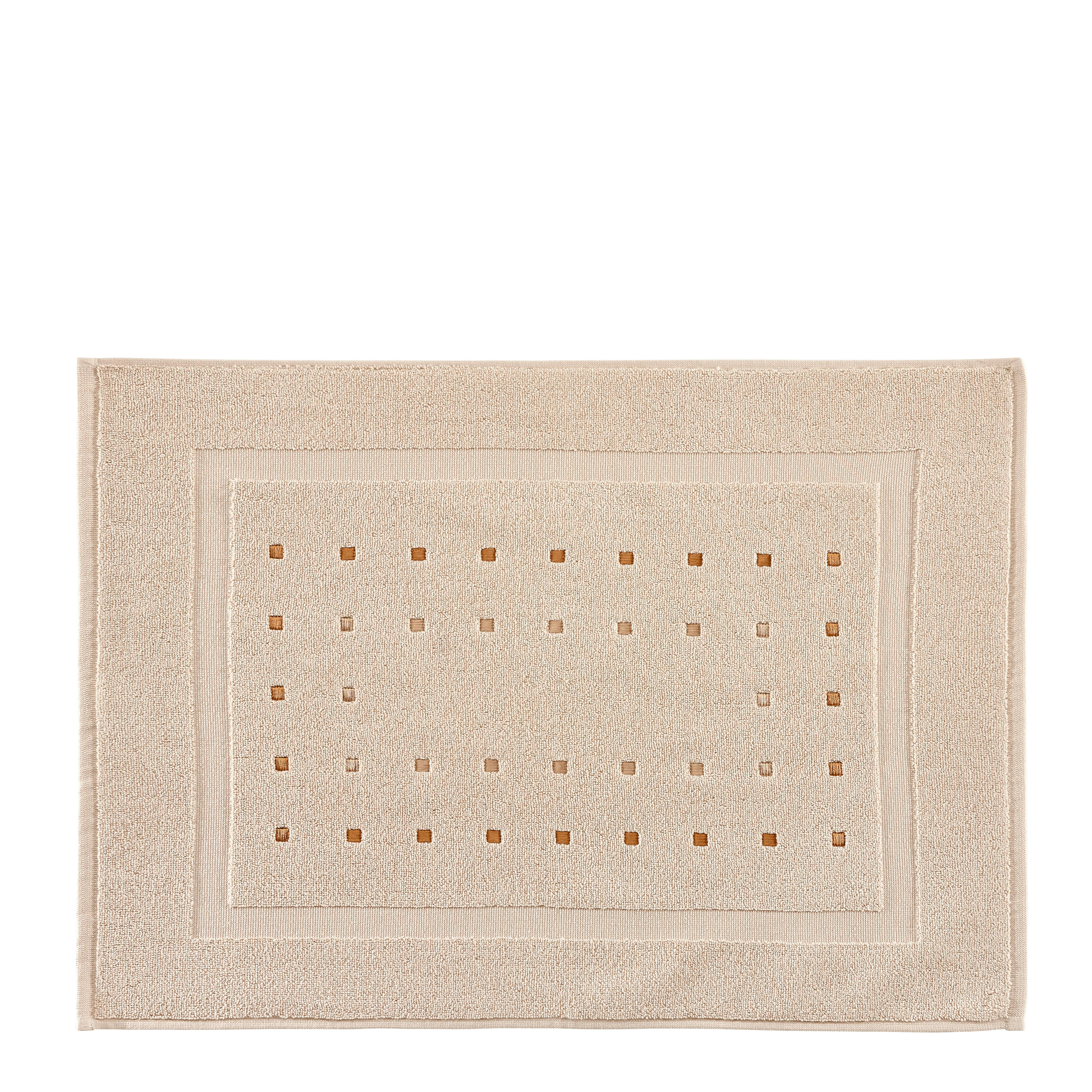 BADRUMSMATTA  50/70 cm  beige   - beige, Design, textil (50/70cm) - Best Price