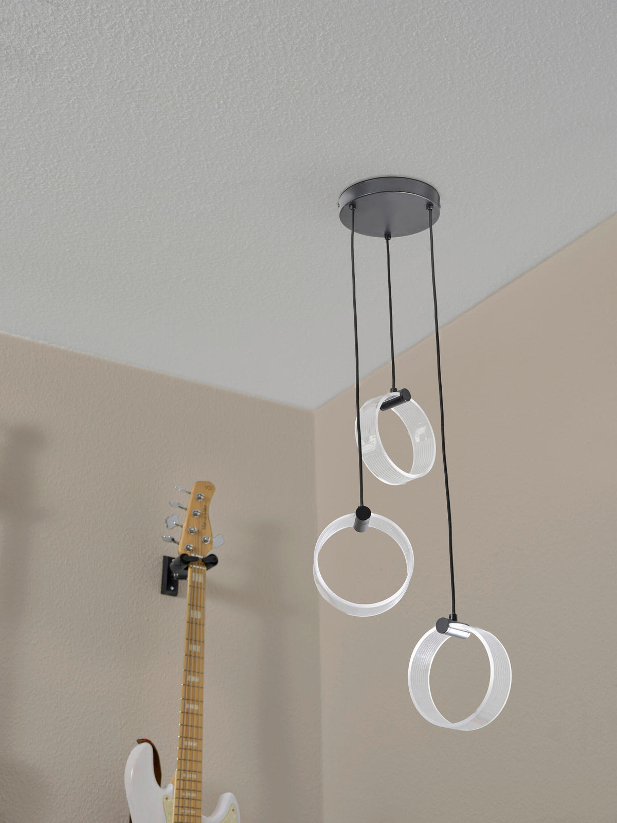 LED-HÄNGELEUCHTE 28/20/121 cm  - Schwarz, Design, Kunststoff (28/20/121cm) - Osram