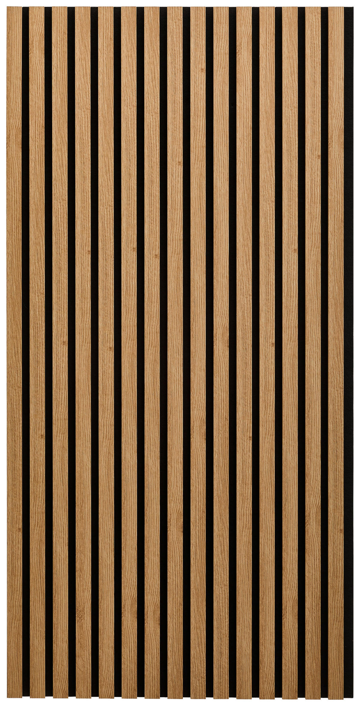 AKUSTICKÝ PANEL 60/120/2,1 cm   - černá/dub artisan, Basics, dřevo/kompozitní dřevo (60/120/2,1cm) - Boxxx