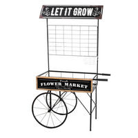 PLANTERINGSBORD i metall 100/57/175 cm    - svart, Lifestyle, metall (100/57/175cm)