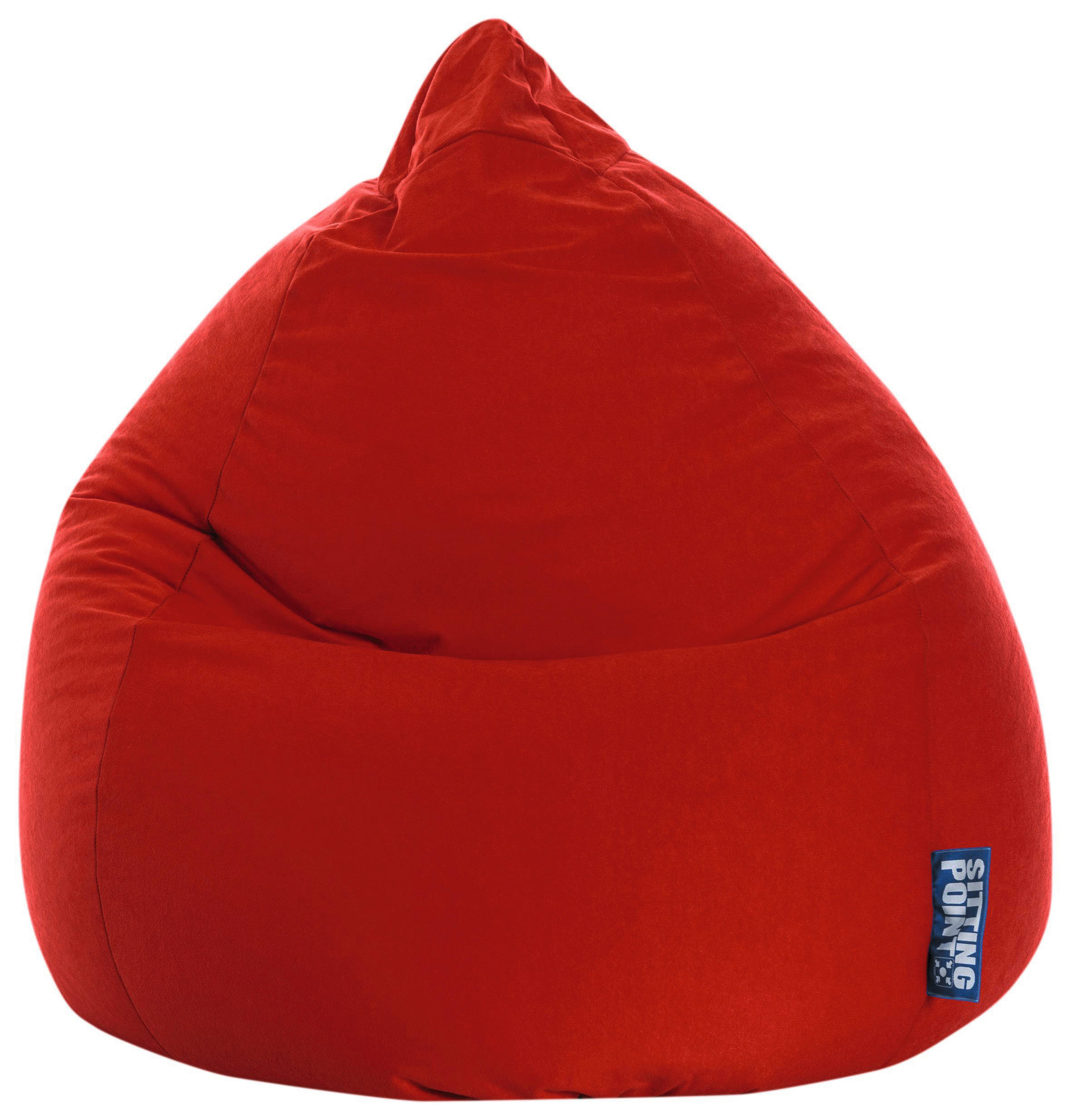 SITZSACK 220 l  - Rot, Design, Textil (110/70/110cm)