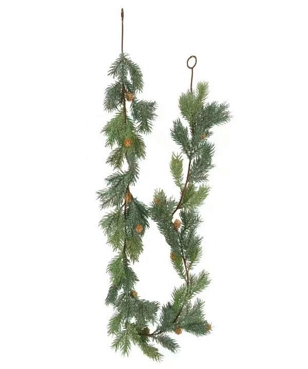 KUNSTBLUME  - Weiß/Grün, Basics (165cm) - X-Mas