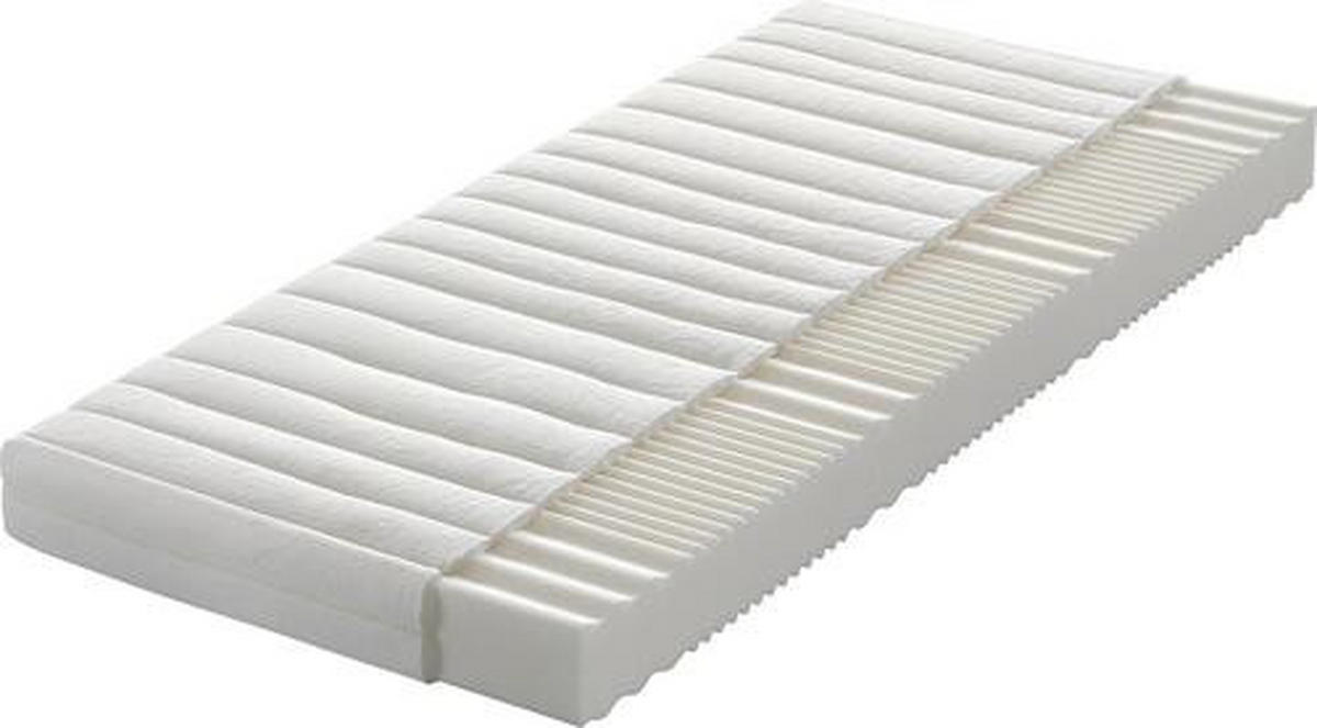 SALTEA DIN SPUMĂ POLIURETANIC 80/200 cm  - alb, Basics, textil (80/200cm) - Sleeptex