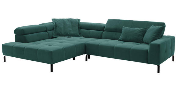 Freisteller von Hom`in ECKSOFA Grün Feincord.