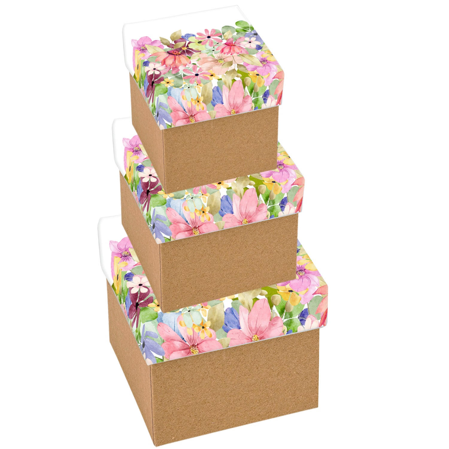 GESCHENKBOX  - Basics, Karton (10/10/9cm)