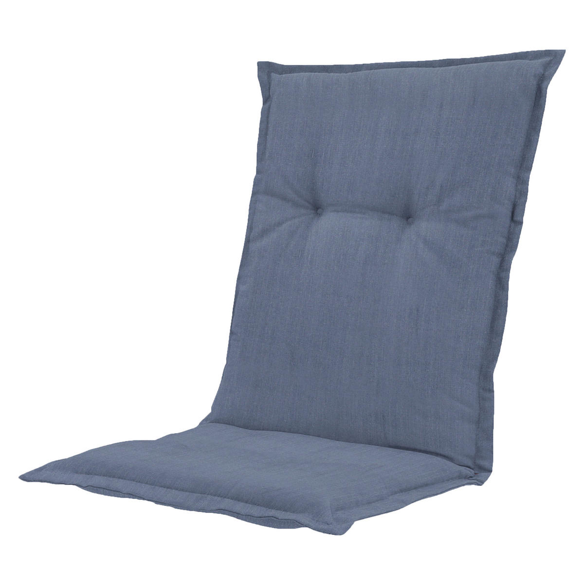 SESSELAUFLAGE in Blau  - Blau, MODERN, Textil (50/2/105cm) - Gardenson