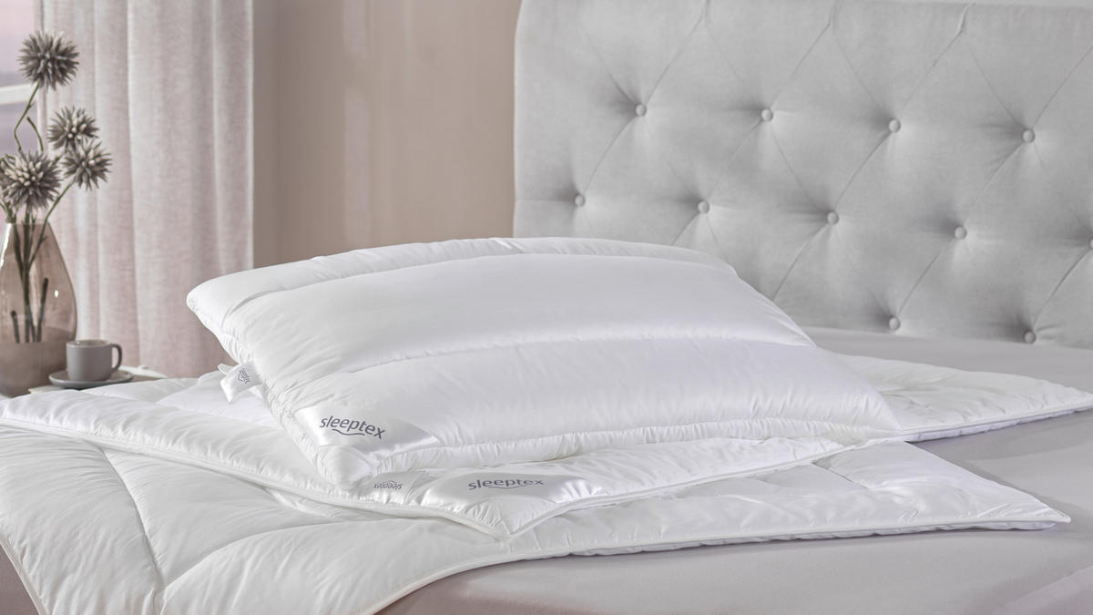 BAUCHSCHLÄFERKISSEN 70/90 cm   - Weiß, Basics, Textil (70/90cm) - Sleeptex