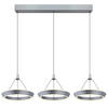 VISEČA LED-SVETILKA   //3000 K/230 V/ - siva/barve titana, Design, kovina/umetna masa (97,5/30,4/200cm) - Globo