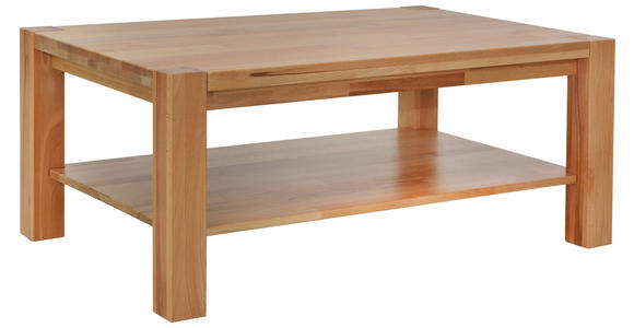 COUCHTISCH in Holz 110/70/45 cm  - Buchefarben, KONVENTIONELL, Holz/Kunststoff (110/70/45cm) - Linea Natura