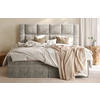 BOXBETT 180/200 cm  in Taupe  - Taupe/Schwarz, MODERN, Holz/Holzwerkstoff (180/200cm) - Boxxx