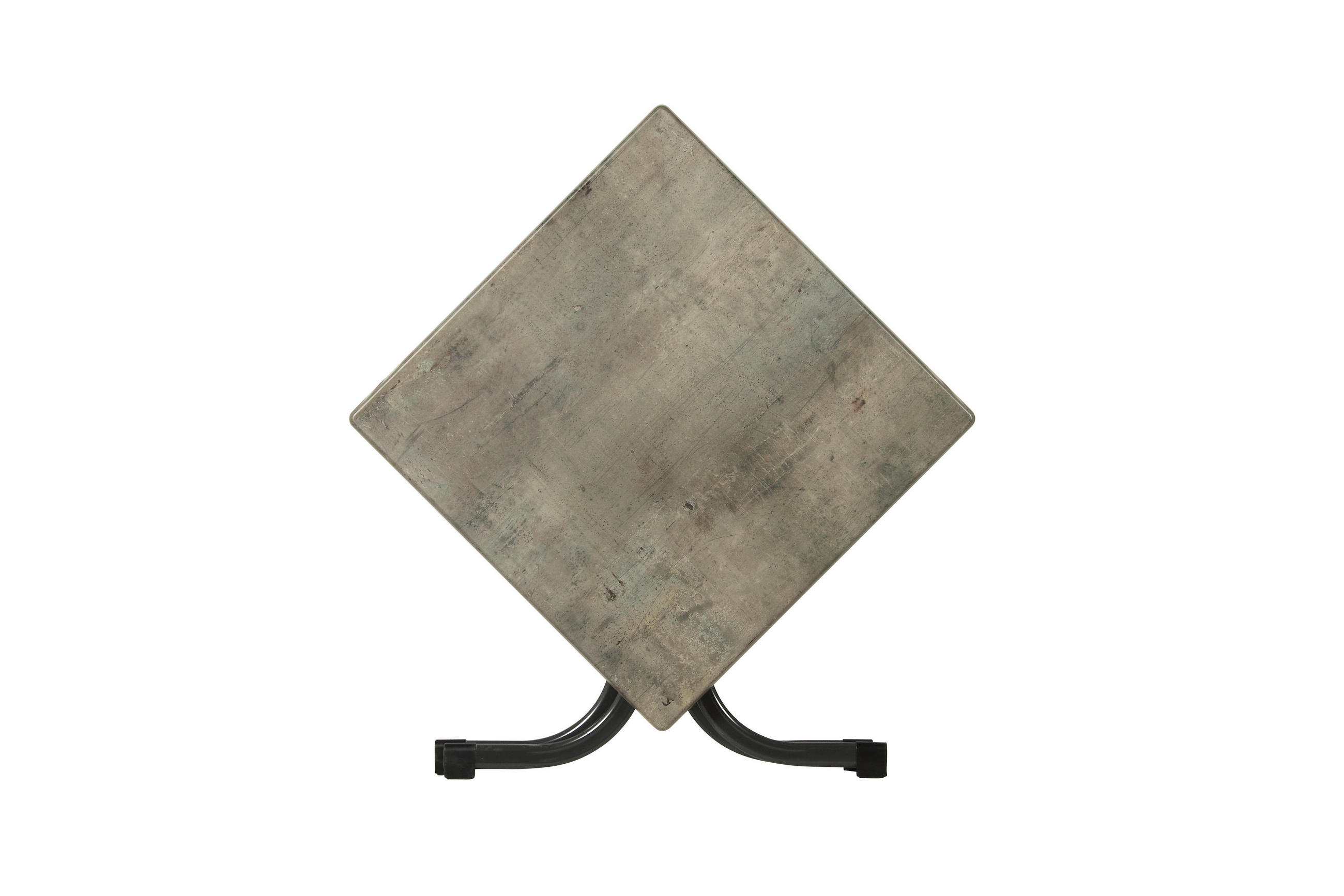 GARTENKLAPPTISCH  - Anthrazit/Grau, Basics, Holzwerkstoff/Metall (80/80/72cm) - Gardenson