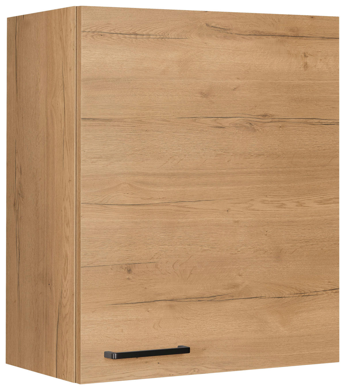 KÜCHENOBERSCHRANK 60/72/35 cm  in Eichefarben  - Eichefarben/Schwarz, MODERN, Holzwerkstoff/Metall (60/72/35cm) - Nobilia