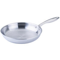 PFANNE Chefkoch 28 cm  - Silberfarben, Basics, Metall (28cm) - Chefkoch+Fackelmann