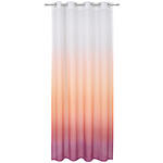 ÖSENVORHANG halbtransparent  - Lila/Orange, Trend, Textil (140/245cm) - Esposa