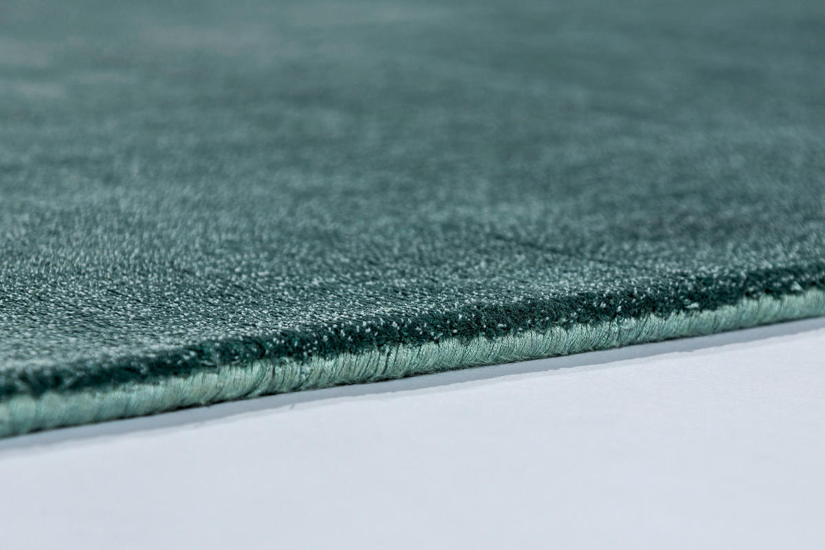HANDWEBTEPPICH 140/200 cm  - Grün, Basics, Textil (140/200cm) - Schöner Wohnen