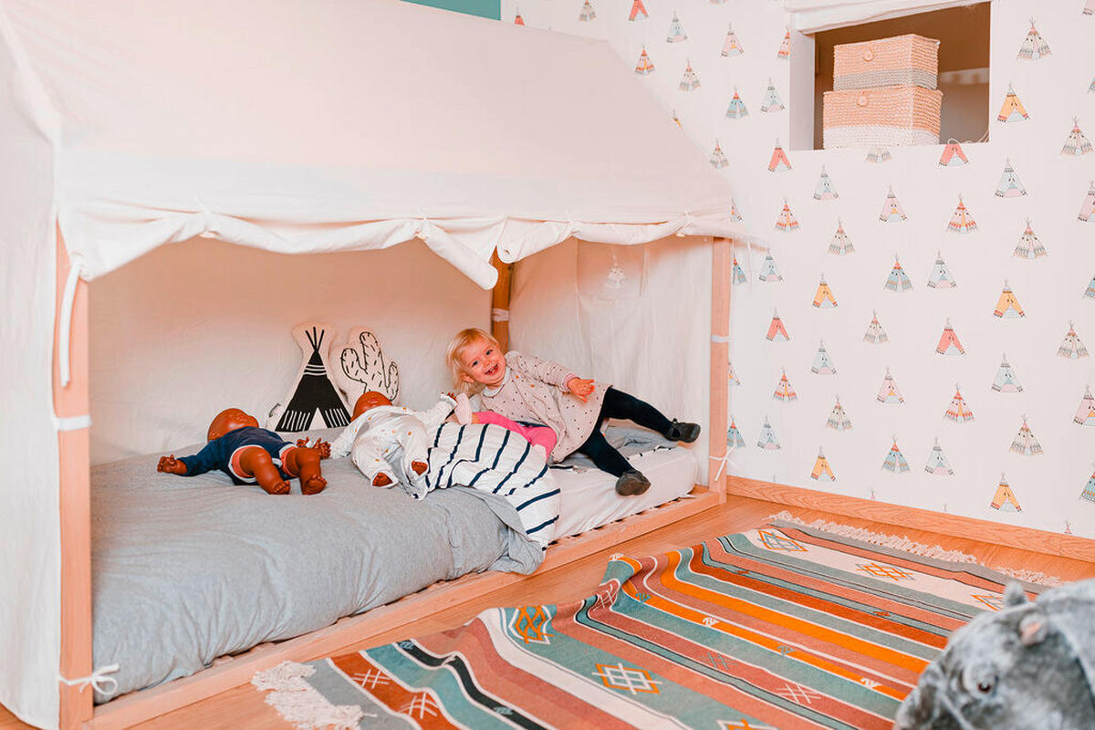 HIMMEL   - Weiß, Basics, Textil (90/200cm) - Childhome