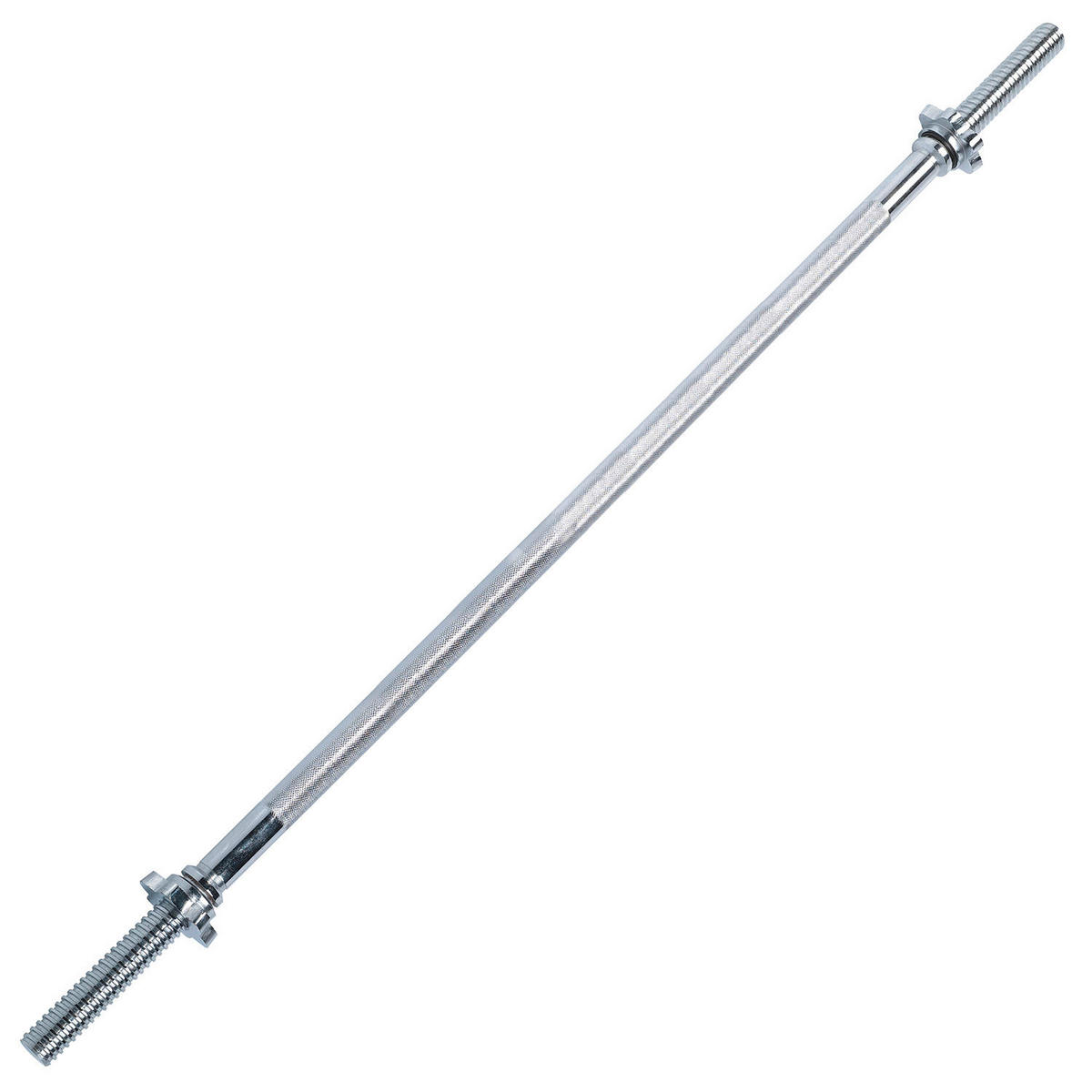 HANTELSTANGE  - Silberfarben, KONVENTIONELL, Metall (120/3/3cm)